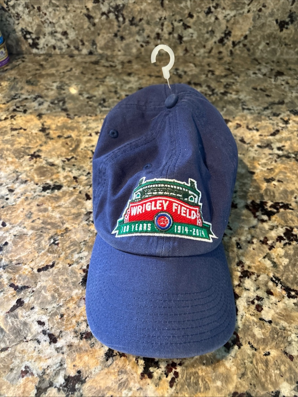 WRIGLEY FIELD 100 YEARS ADJUSTABLE BASEBALL CAP 47 Brand One Size Chicago Cubs